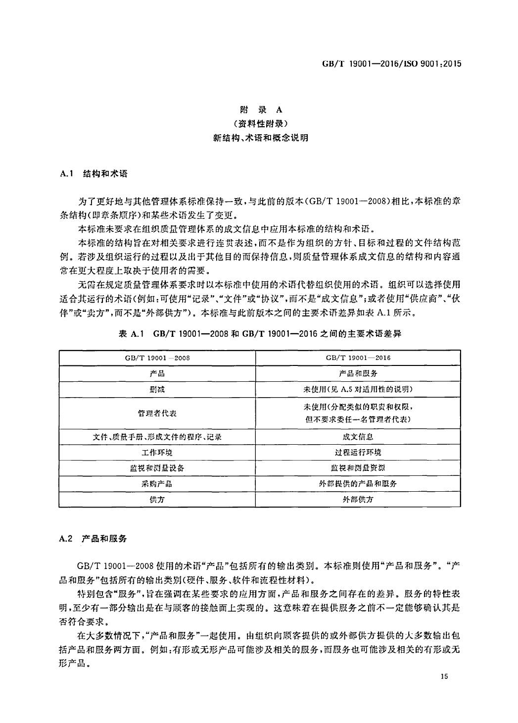 GB/T19001-2016/ISO9001:2015国家标准 标准文件 第24张